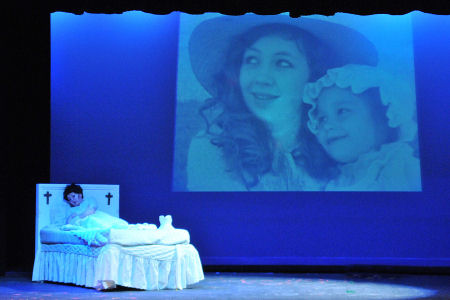 Abbigail Rose (Abbie) Satre as Young Cosette in video clip