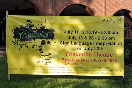 sign at Friederich Theatre